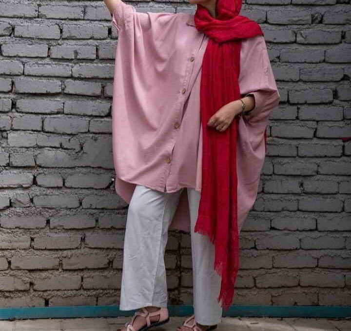 شال الیاف طبیعی چهارخونه